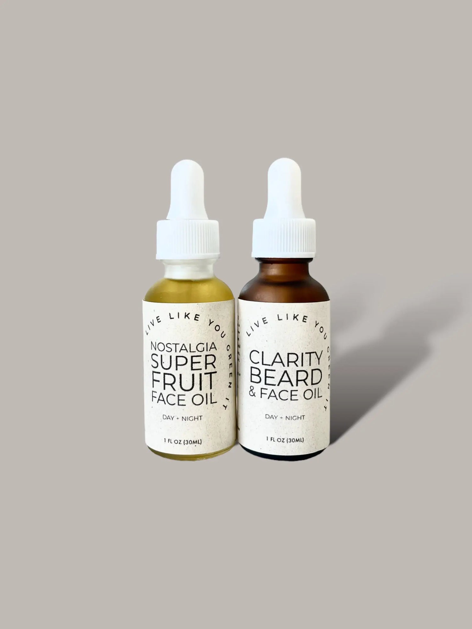 Face Oil Bundle | Day & Night Oils | Discounted Bundle Live Like You Green It