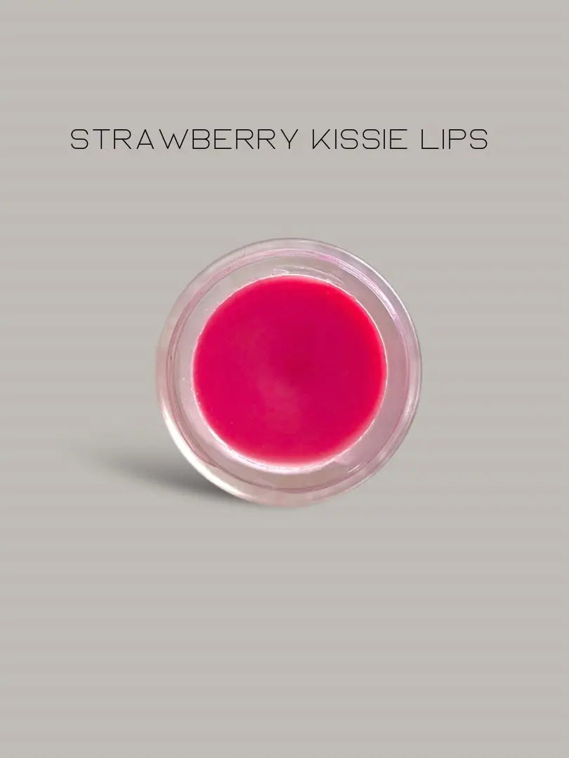 Shea Butter Lip Treatment // Strawberry Kissie Lip Balm Live Like You Green It