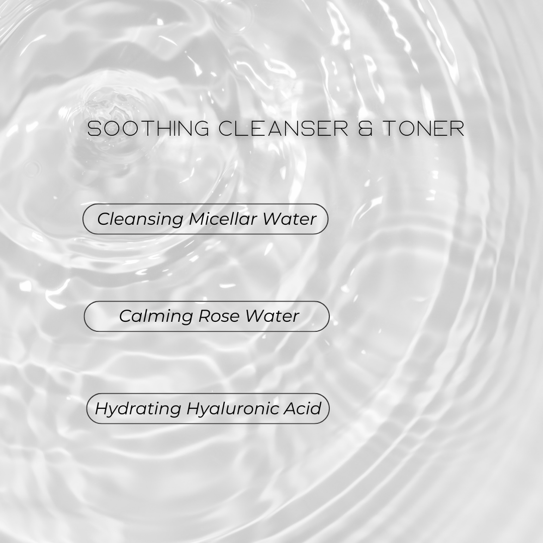 Calm Cleanse | Sensitive Skin Facial Cleanser with Rose Water Live Like You Green It