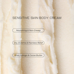 Soft Cocoa Body Butter | No Added Fragrance | Sensitive Skin & Eczema Relief Live Like You Green It