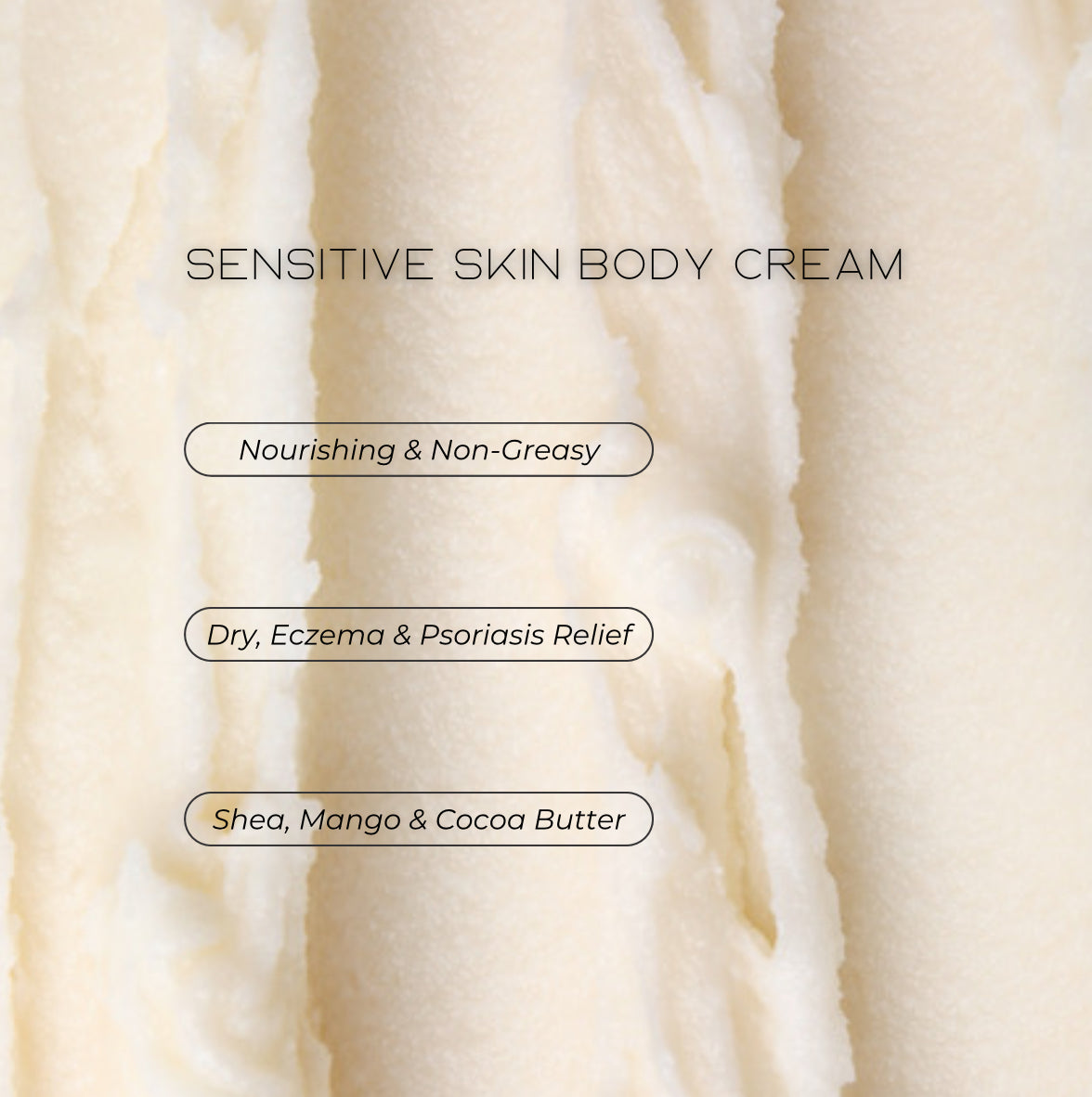 Lavender &amp; Vanilla Body Butter | Sensitive Skin &amp; Eczema Relief Live Like You Green It