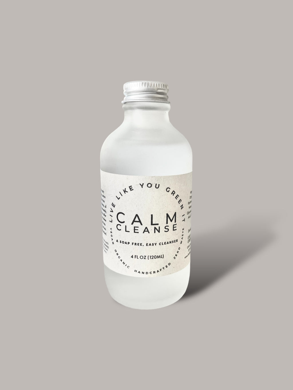 Calm Cleanse | Sensitive Skin Facial Cleanser with Rose Water Live Like You Green It