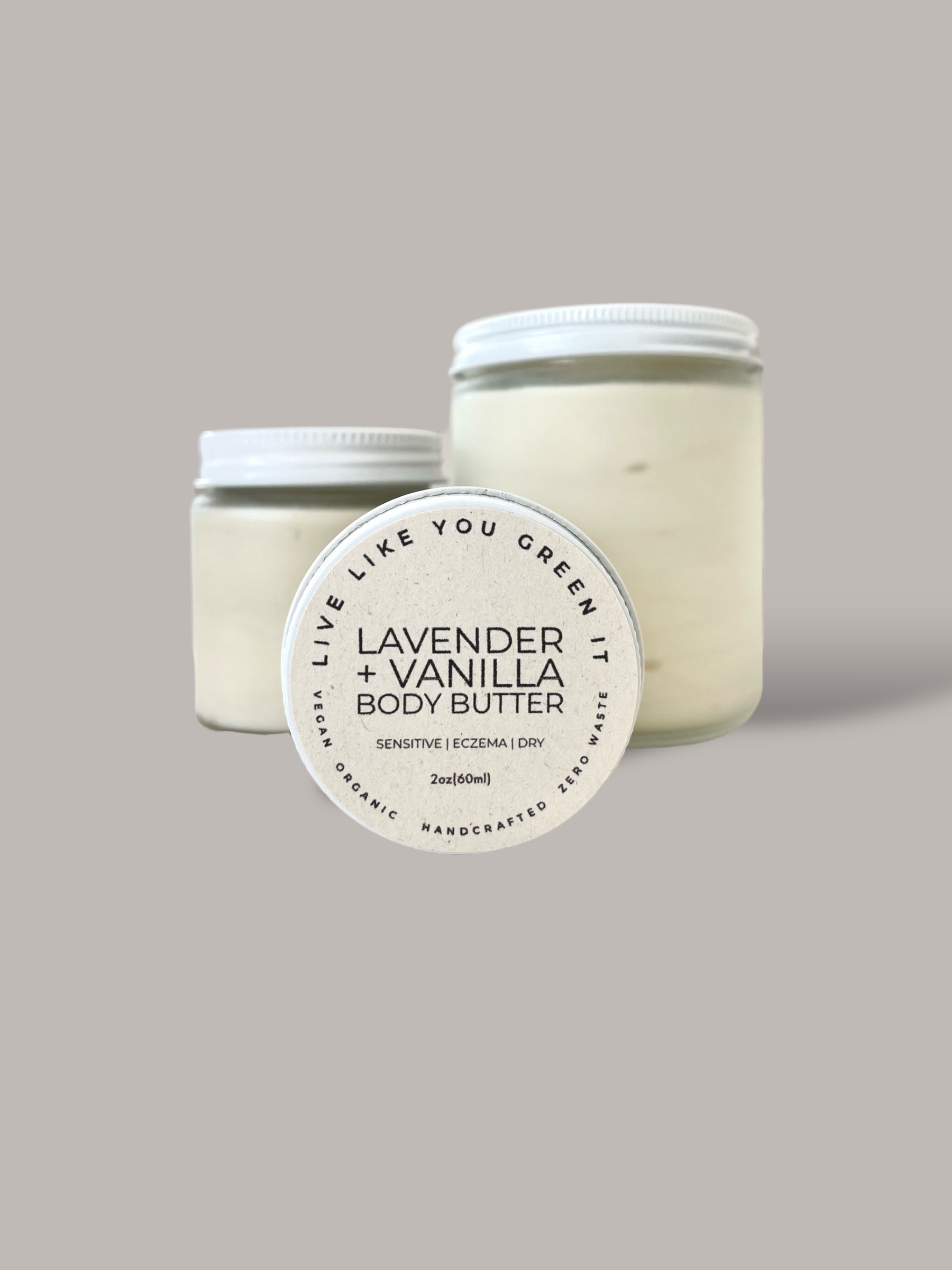 Lavender &amp; Vanilla Body Butter | Sensitive Skin &amp; Eczema Relief Live Like You Green It