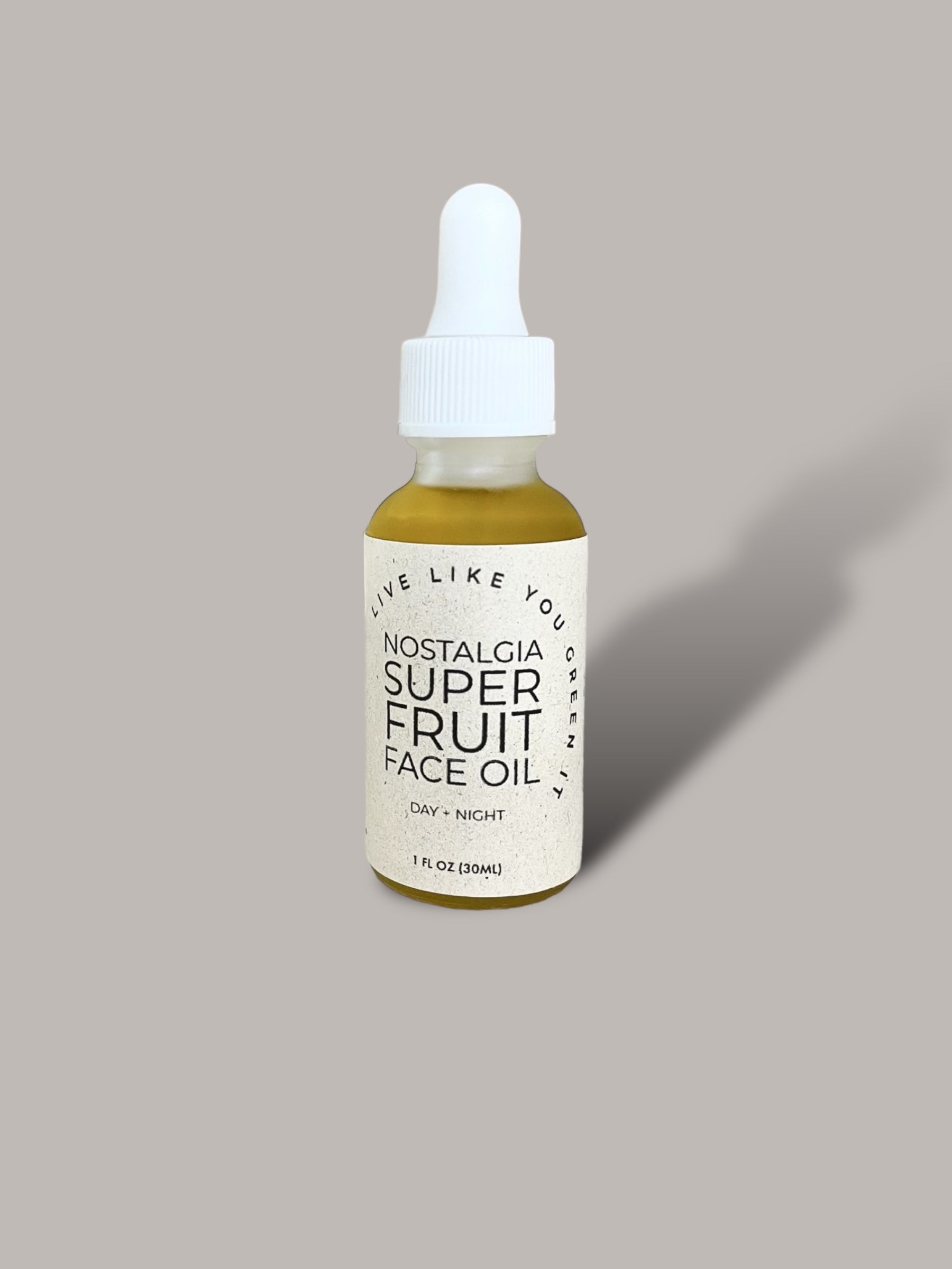 Nostalgia Super Fruit Face Oil for All Skin Types Live Like You Green It